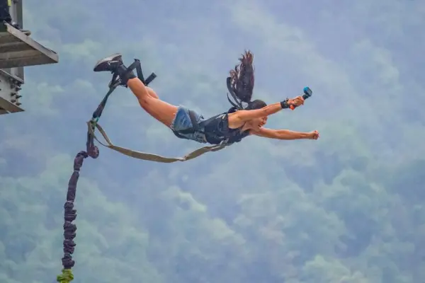 Bungee Jumping in Mussoorie